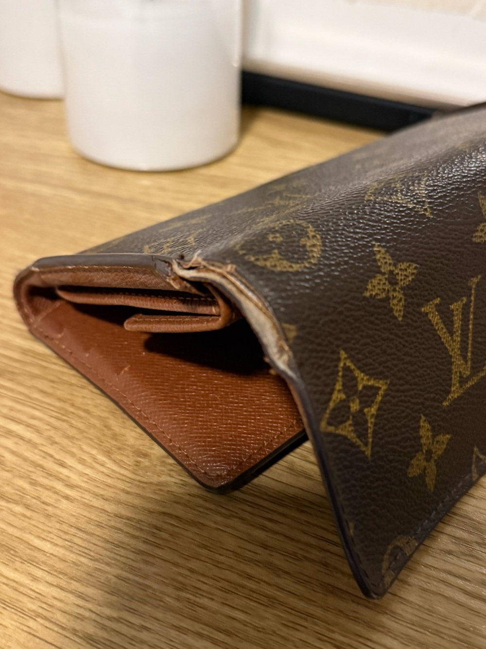Louis Vuitton Brown Monogram Wallet - Picture 12 of 13